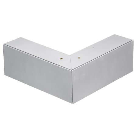 Hubbell Wiring Device-Kellems External Elbow Raceway, HBLALU3800 Series, 6 in W, 2.1 in H, 6 in L HBLALU3818